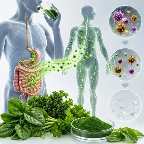 Does chlorophyll help with body odor